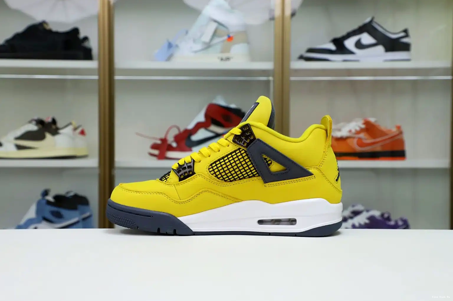 2021 JORDAN RETRO 4 JORDAN 'LIGHTNING' Kimikick AIR AIR 0514